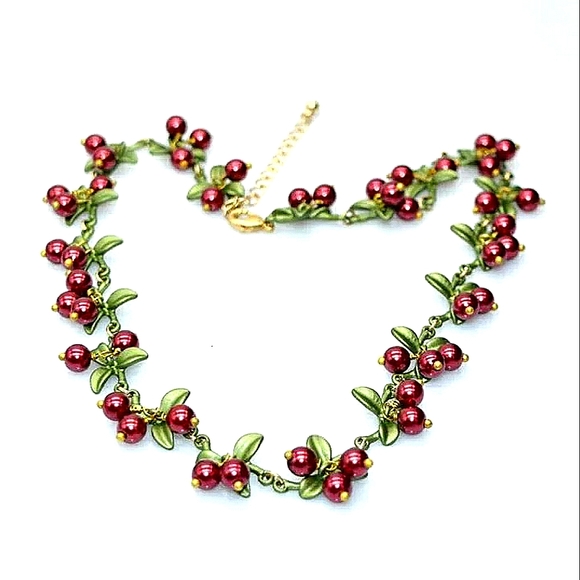 Jewelry - Autumn Berry Red Currant Necklace